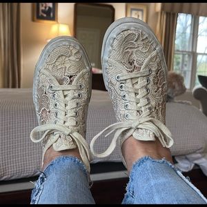 Lace Superga Comfy Sneakers Gr8 for wearing for any Occasion 💗